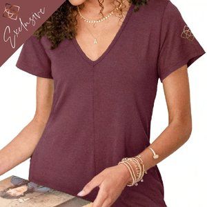 Smash + Tess - RevolutionHER Edition of THE SUNDAY ROMPER IN MAROON - S/P